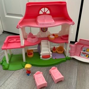 Little People Happy Sounds house- misc. set